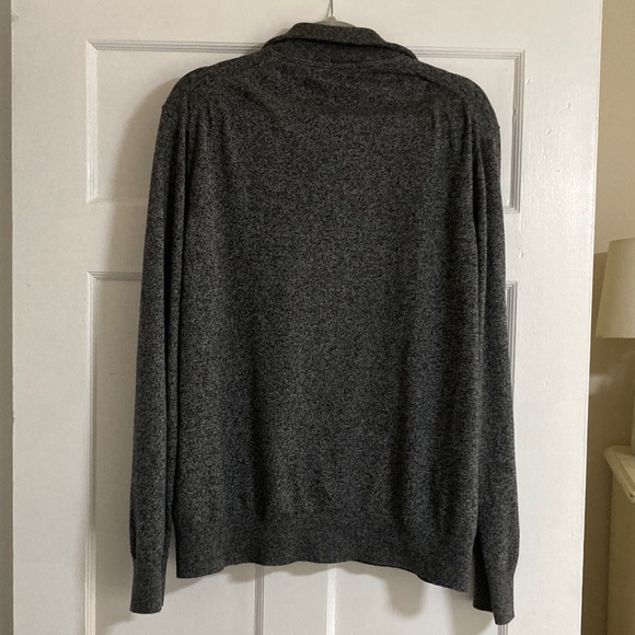 Banana Republic Men's Gray Half-Zip Sweater Size XL - Picture 2 of 4